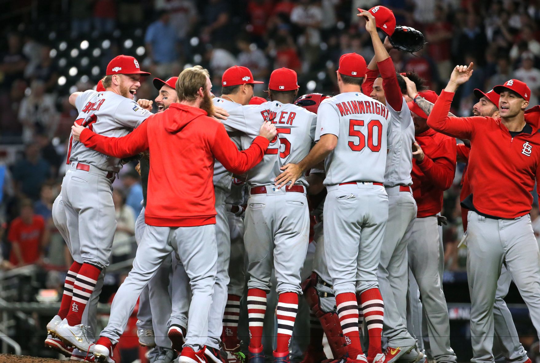 Cardinals take NLDS, on to the league championship